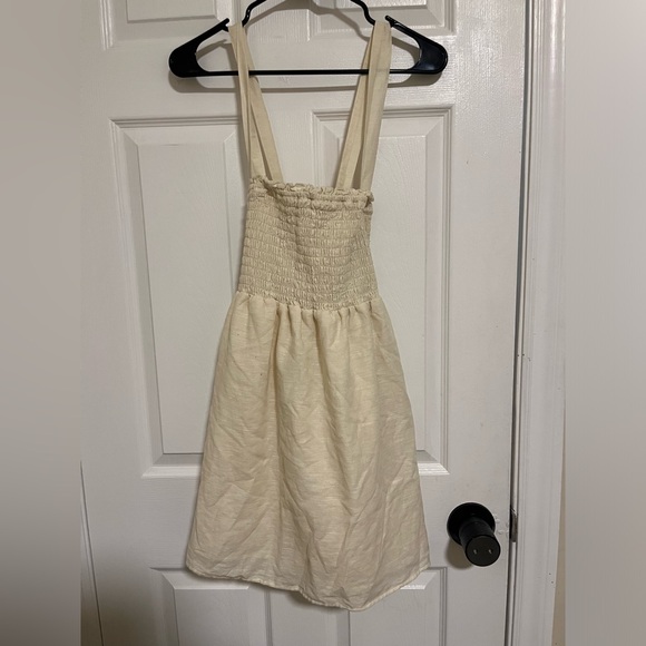 AE Smocked Cross-back Dress - Picture 2 of 7